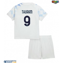 Otroški Nogometni dresi Inter Milan Marcus Thuram #9 Gostujoči 2025-26 Kratek Rokav (+ Kratke hlače)